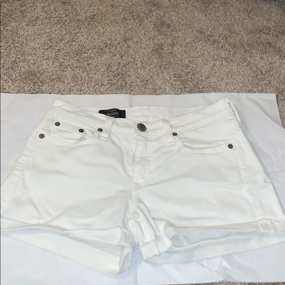 j. crew women’s white shirt size 25